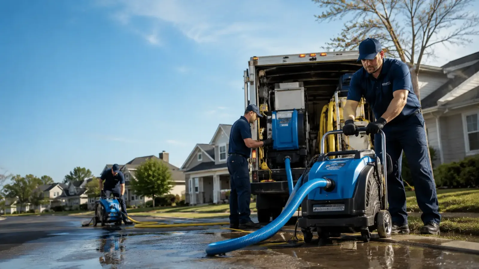 Flood Damage Cleanup in Graymont, IL